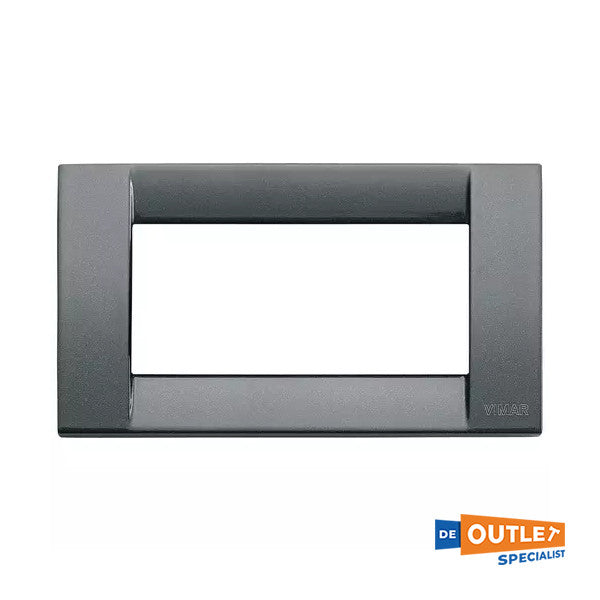 VIMAR 16734.23 Placa de clase 4M Metal de metal. Anthracite