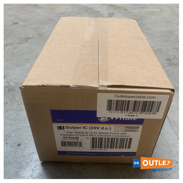 Whale Gulper 320 24V Pompa tal-Ilma Iswed Elettriku - BP2084B