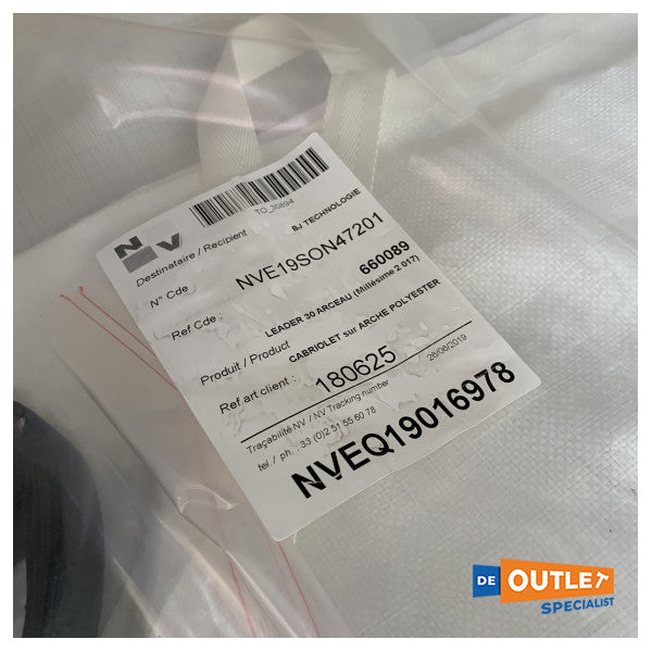 NV Equipment Jeanneau leader 30 polyester upholstery - 180625