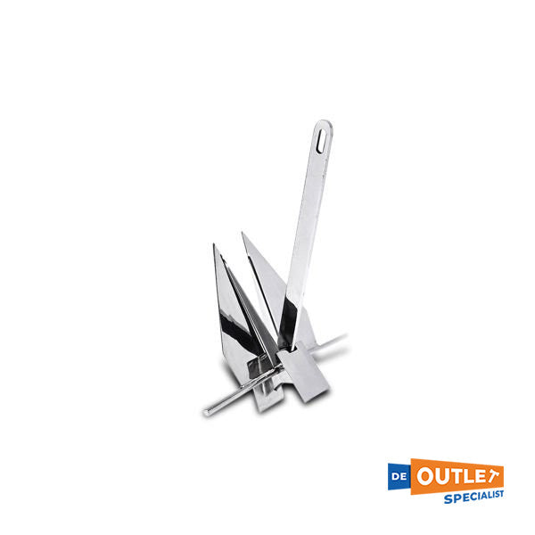 Kotwica Danforth ze stali nierdzewnej 10 KG - 5201.0023