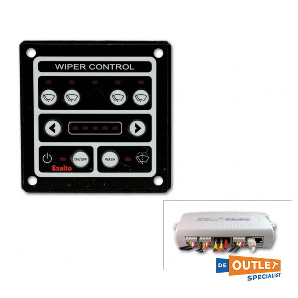 Exalto керування склоочисниками на 2 склоочисники 12/24В - 21021224 - 21021224
