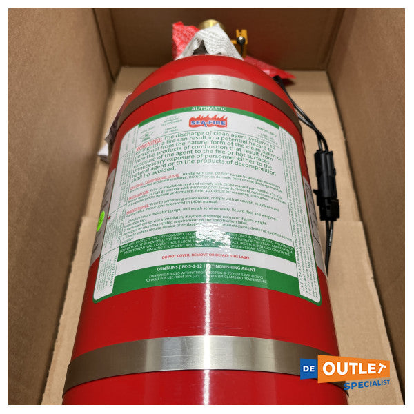 Sea Fire NFD 225 Automatic - Sistema Manwali ta 'Estossers tan-Nar