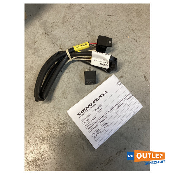 Volvo Penta Accessory Power Relay 12V Kit - 21475508