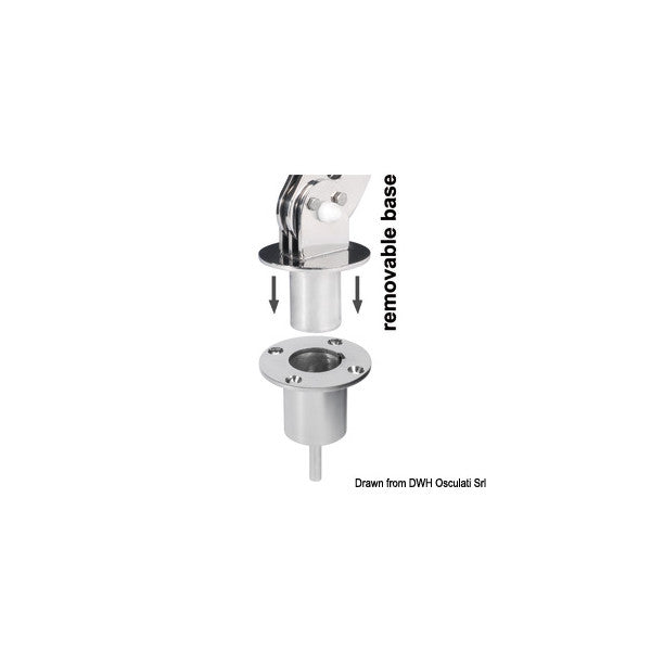 Fixed Edelstahl -Tender -Halterung 70 kg - 22.506,04