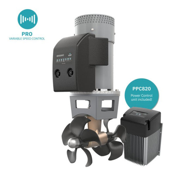 Side Power SEP250/300TC 250 KGF | 300 mm 24V пропорционално подрулващо устройство за носа и кърмата