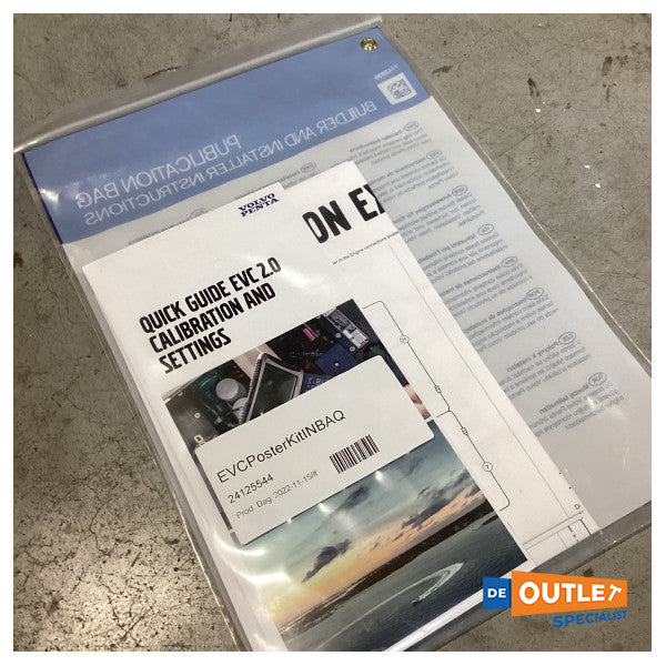 Volvo Penta EVC Poster Kit / Information Folder - 24125544