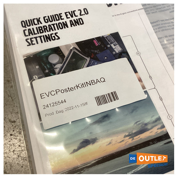 Volvo Penta EVC Poster Kit / Information Folder - 24125544