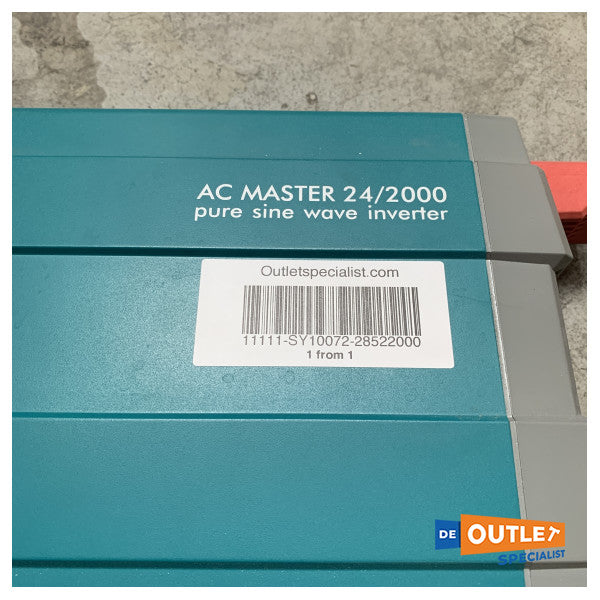 Mastervolt AC-Master 24V | 2000W inverter sinusa 110V - 28522000