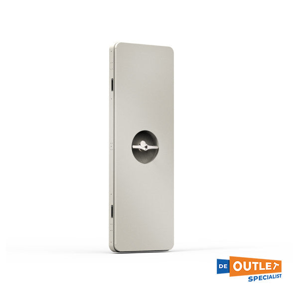 Calistri Giancinto SNC watertight engine room door with lock white 1400 x 570 mm