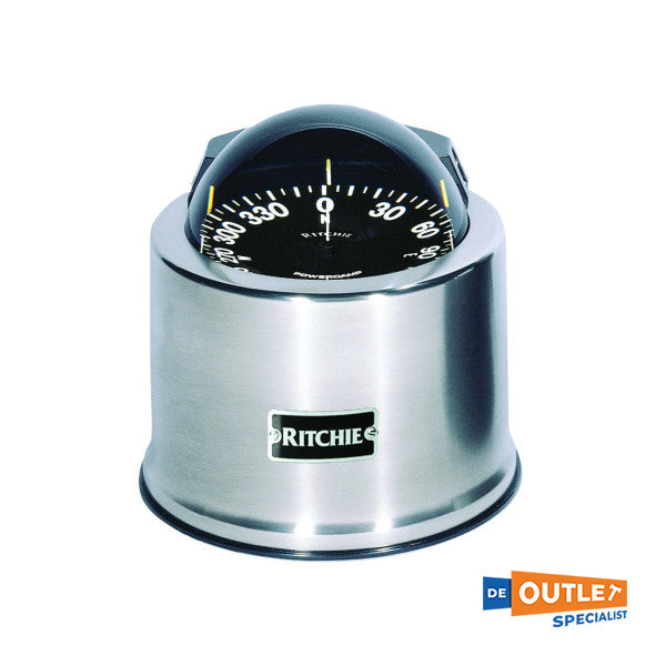 Ritchie SP-5 5-Zoll Globemaster Compass Black Sokkel verwendet