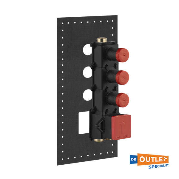 Gessi Rustfritt stål Termostatisk dusjmikser - 43105