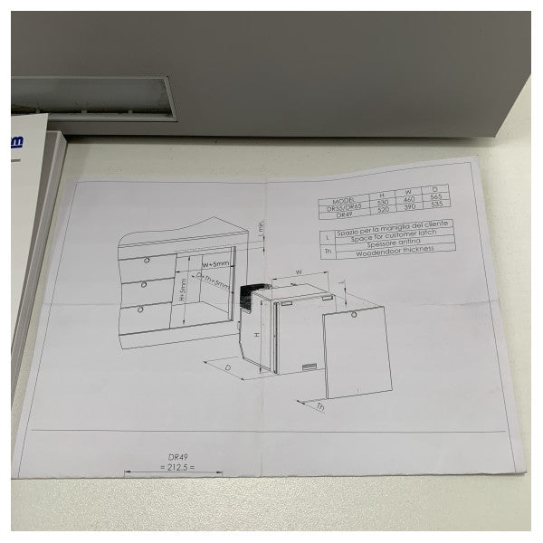 Isotherm DR55 55L Kompressorschubladen Gefrierschrank 12/24V - 3055BH2P00015