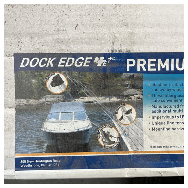 Dock Edge Premium Mooring Peitschen 3200F