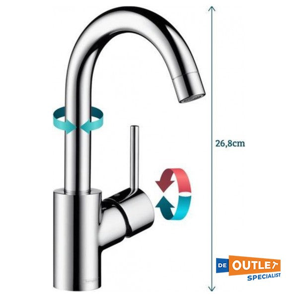 Hansgrohe Talis S eengreeps wastafelmengkraan - 32080000