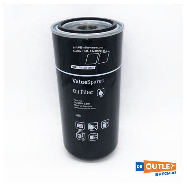 MTU Original Twist -on Ölfilter schwarz - 0031845301