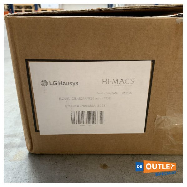 Baars en Bloemhoff onderbouw wasbak wit 400 x 320 - CB483 S-28