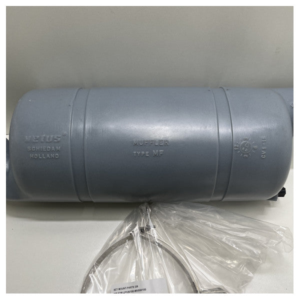 Vetus MF 90 mm egzoz susturucusu | susturucu 13L - MF090