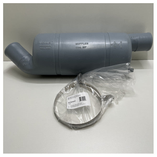 Vetus MF 90 mm egzoz susturucusu | susturucu 13L - MF090