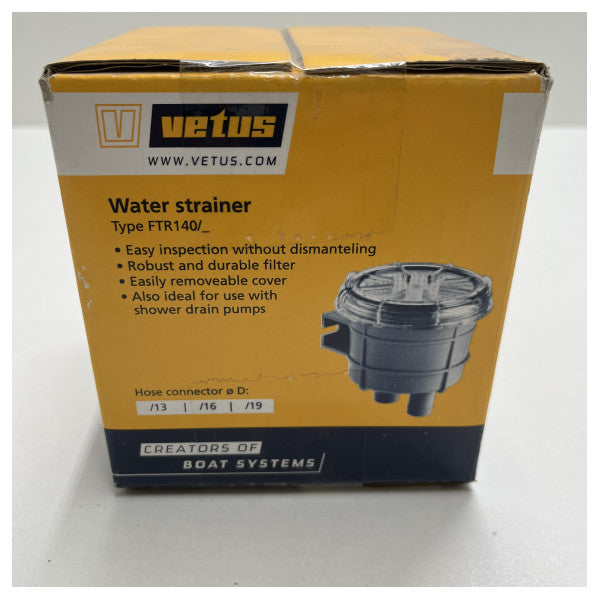 Vetus ftr140 19 mm Wierpot 51L min - ftr140/19