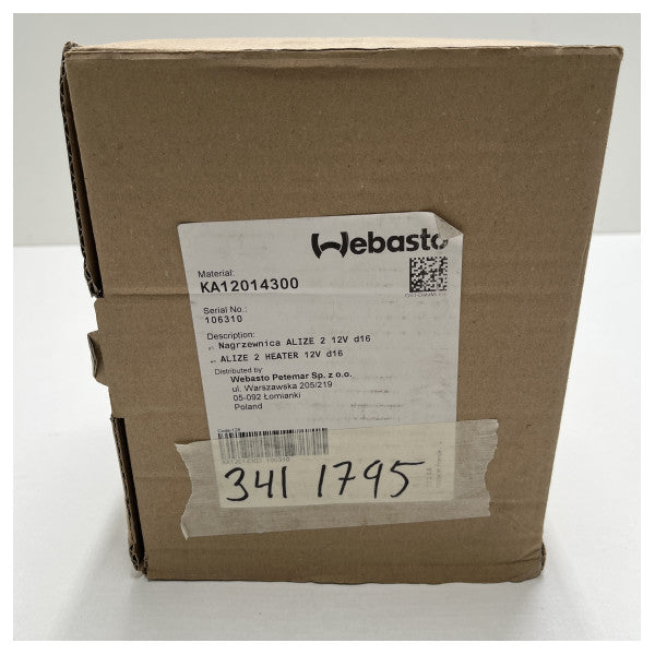 Webasto alize 2 12V 16 mm Heizung - Ka12014300