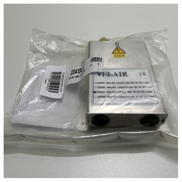 Velair klima röle kutusu 1 pompalı 2 üniteli 115V - 23415LV