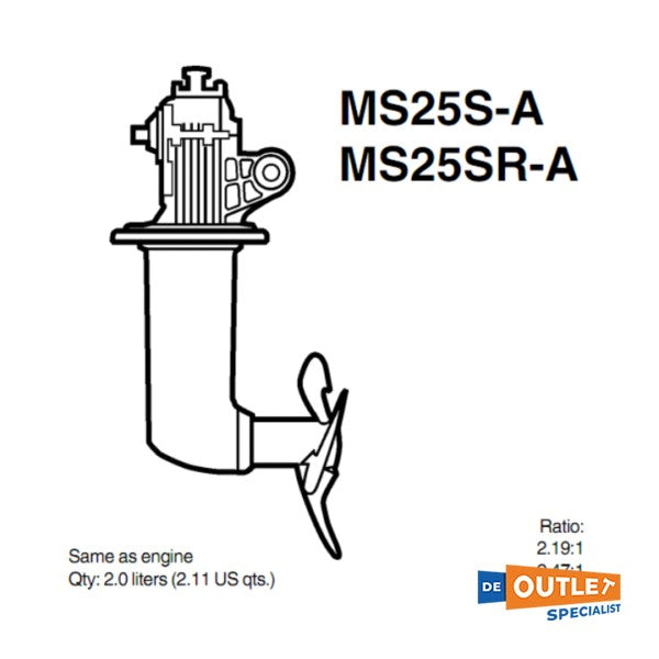 Volvo Penta MS25S-A Segelantrieb - 35882395