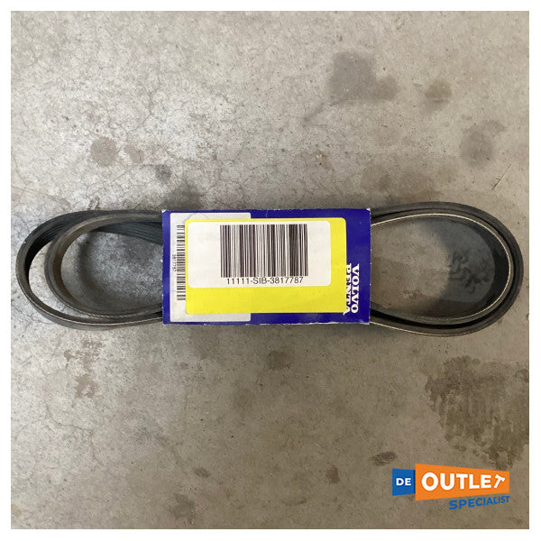 Pasek sprężarki Volvo Penta czarny - 3817787