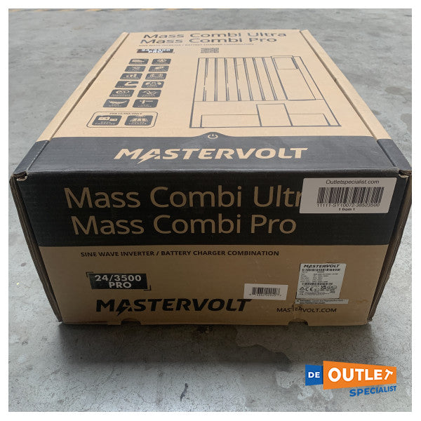 MasterVolt Mass Combi Pro 24V | 3500W | Inversor de cargador 100A - 38523500