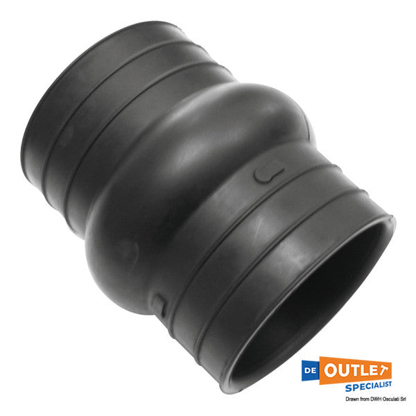 Volvo Penta D3 exhaust bellow black - 3863450