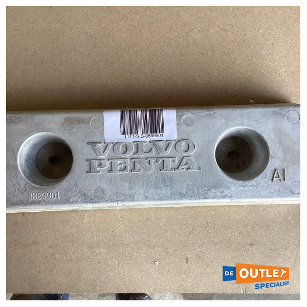 Volvo Penta Aluminium Heckspiegelanode - 3889901