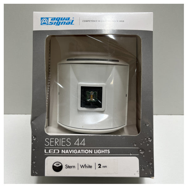 Aqua Signal Series 44 LED Stern Navigation Light White 12/24V - 3652101000