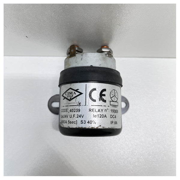 Cima Solenoid Switch relay 24V | 120A - 40259