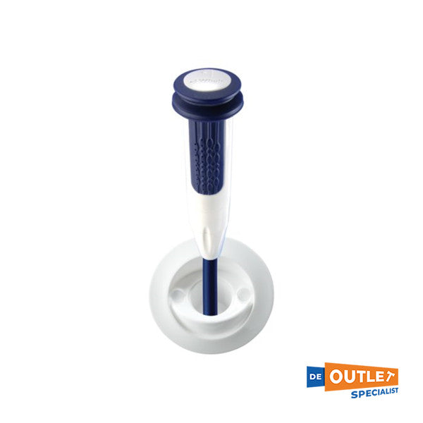 Палубний душ "Кит" гарячий - холодний синій - DS0004B