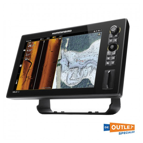 Humminbird Solix 12 MSI+ G3 CHO fishfinder / kaartplotter