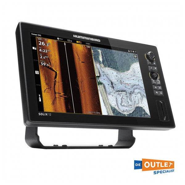 Humminbird Solix 12 MSI+ G3 CHO fishfinder / kaartplotter