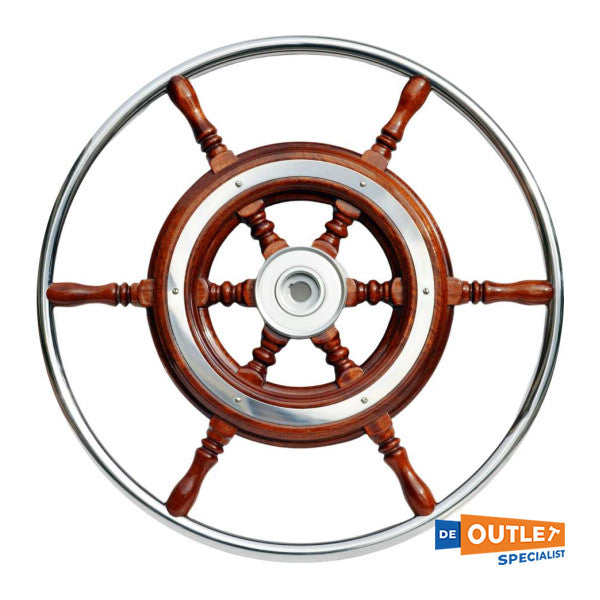 Savoretti traditionelles Mahagoni-Lenkrad 550 mm - T3]