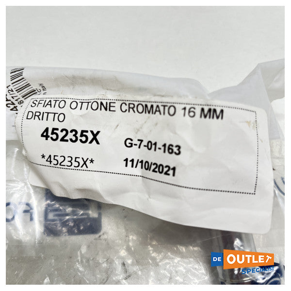 Ανεμιστήρας δεξαμενής από ανοξείδωτο χάλυβα 16 mm - 242A.C