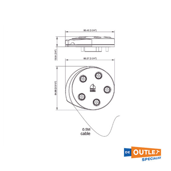 BEP TS1 Ultrasonic Tank Sender MC 6