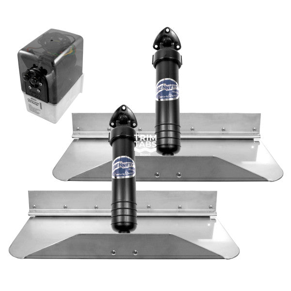 Bennett 18 x 9-инчов хидравличен комплект за тример без дисплей 12V - BNTIM189