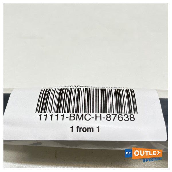 Harken 500 mm feixe de luz baixo preto - TRK-SB