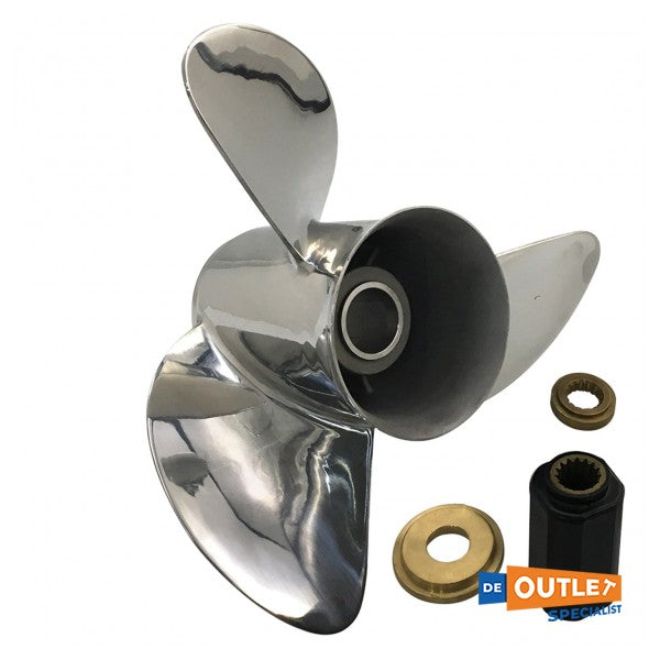 Yamaha aluminijski propeler s 3 kraka 13,75 x 17 DX - 6G5-45978-03-98