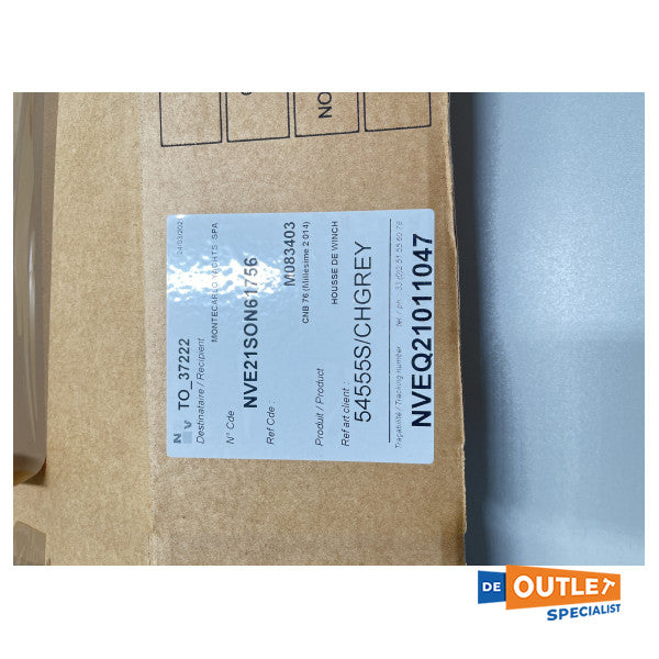 Cobertura do guincho NV Equipment Harken ST80 cinzenta - 54555S