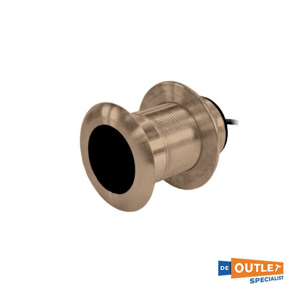 Airmar bronze tru-hull transducer 50-200/455-800 khz