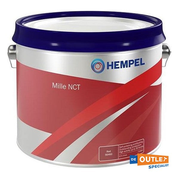 Hempel Mille NCT Antifouling White 0.75L - Полиестер, дърво, ламинирано дърво и стомана