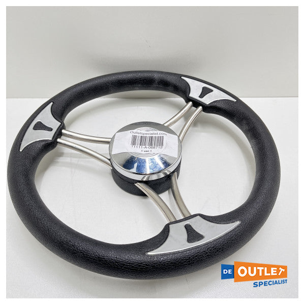 Allpa Steering wheel Black Plastic 35cm - 068712