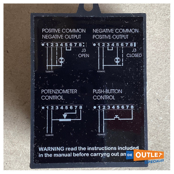 Cantalupi PW100 Modularer Dimmer 12/24V - 4A