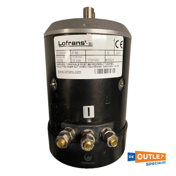 LOFRANS -Projekt 1000 1000W Anker Winch Elektromotor - 71853/p