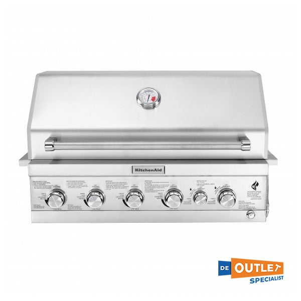 KitchenAid 4-Flammen-Edelstahl-Gasgrill 90 cm 740-0781