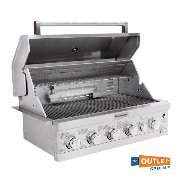 KitchenAid 4-Flammen-Edelstahl-Gasgrill 90 cm 740-0781