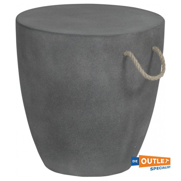 Garden Impressions Rize Beistelltisch Betonoptik rund 40 cm